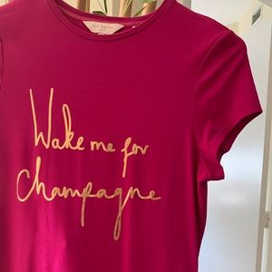 Ted baker tee size 0 us size 2 stretchable fabric